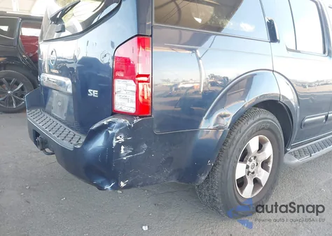 2006 Nissan Pathfinder Se из США, поврежденный, VIN 5N1AR18W46C603853